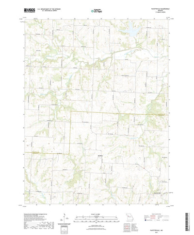 United States Geological Survey Fayetteville, MO (2021, 24000-Scale) digital map