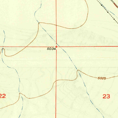 United States Geological Survey Faywood Station, NM (1949, 24000-Scale) digital map