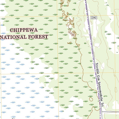 United States Geological Survey Federal Dam, MN (2022, 24000-Scale) digital map
