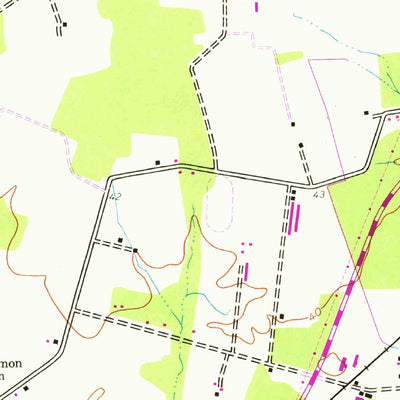 United States Geological Survey Federalsburg, MD (1944, 24000-Scale) digital map