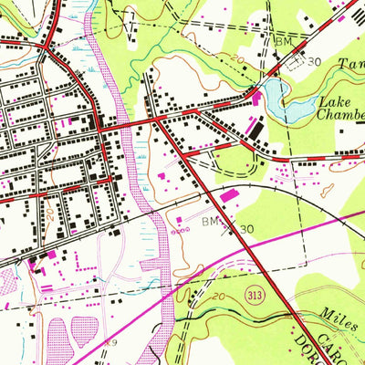 United States Geological Survey Federalsburg, MD (1944, 24000-Scale) digital map