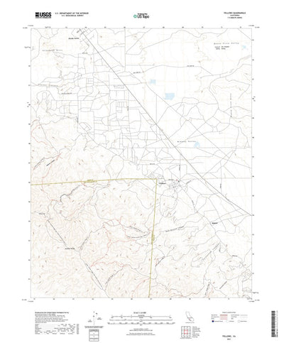 United States Geological Survey Fellows, CA (2021, 24000-Scale) digital map
