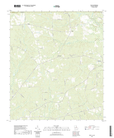 United States Geological Survey Felps, LA (2020, 24000-Scale) digital map