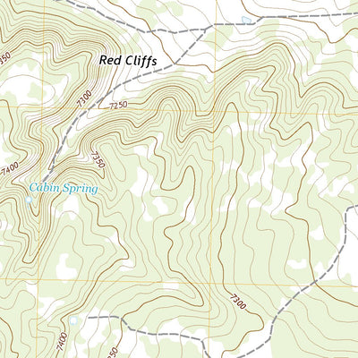 United States Geological Survey Fence Lake, NM (2020, 24000-Scale) digital map