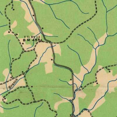 United States Geological Survey Fenton, KY (1936, 24000-Scale) digital map