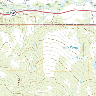 United States Geological Survey Ferguson Mountain, OR (2020, 24000-Scale) digital map