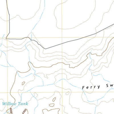 United States Geological Survey Ferry Swale, AZ (2021, 24000-Scale) digital map