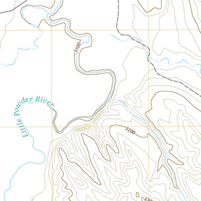 United States Geological Survey Fighting Butte, MT (2020, 24000-Scale) digital map
