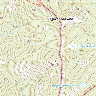 United States Geological Survey Figurehead Mountain, CA (2022, 24000-Scale) digital map