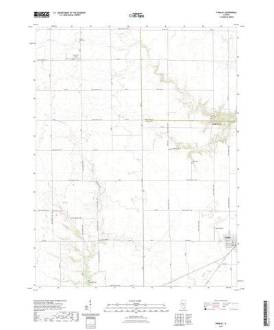 United States Geological Survey Findlay, IL (2021, 24000-Scale) digital map