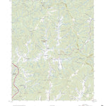 United States Geological Survey Fines Creek, NC (2022, 24000-Scale) digital map