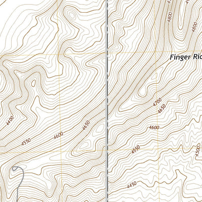 United States Geological Survey Finger Ridge, UT (2020, 24000-Scale) digital map