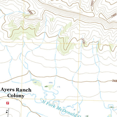 United States Geological Survey Fish Dam, MT (2020, 24000-Scale) digital map
