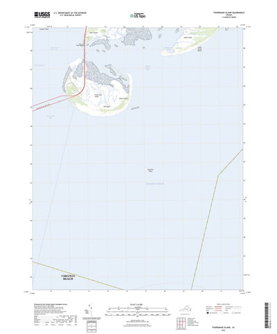United States Geological Survey Fishermans Island, VA (2022, 24000-Scale) digital map