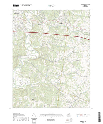United States Geological Survey Fisherville, KY (2022, 24000-Scale) digital map