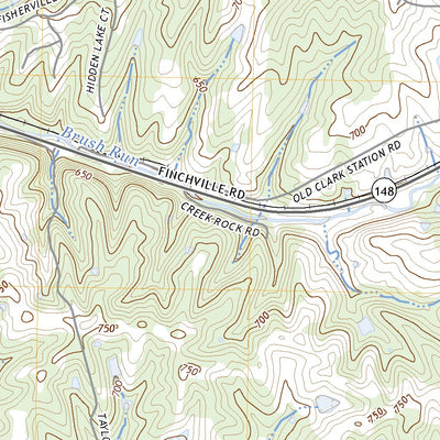 United States Geological Survey Fisherville, KY (2022, 24000-Scale) digital map