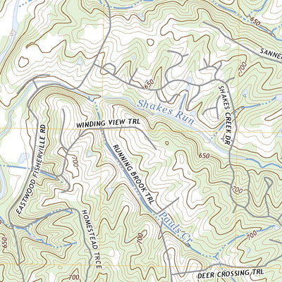 United States Geological Survey Fisherville, KY (2022, 24000-Scale) digital map