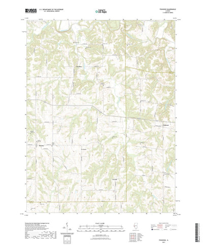 United States Geological Survey Fishhook, IL (2021, 24000-Scale) digital map