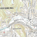 United States Geological Survey Fitchburg, MA (2021, 24000-Scale) digital map