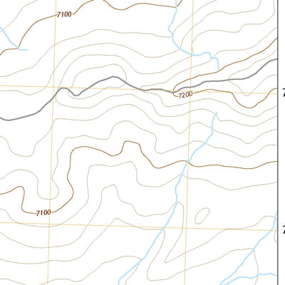 United States Geological Survey Five Fingers Butte, WY (2021, 24000-Scale) digital map