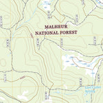 United States Geological Survey Five Hundred Flat, OR (2020, 24000-Scale) digital map