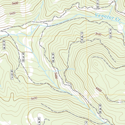 United States Geological Survey Five Hundred Flat, OR (2020, 24000-Scale) digital map