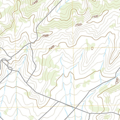 United States Geological Survey Five Lakes Canyon NW, NM (2020, 24000-Scale) digital map