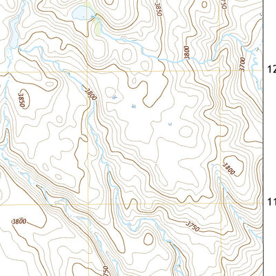 United States Geological Survey Fivemile Coulee East, MT (2020, 24000-Scale) digital map