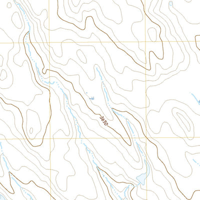 United States Geological Survey Fivemile Coulee West, MT (2020, 24000-Scale) digital map