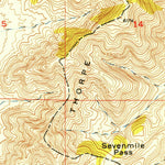 United States Geological Survey Fivemile Pass, UT (1949, 24000-Scale) digital map