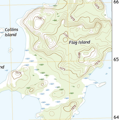 United States Geological Survey Flag Island, MN (2022, 24000-Scale) digital map