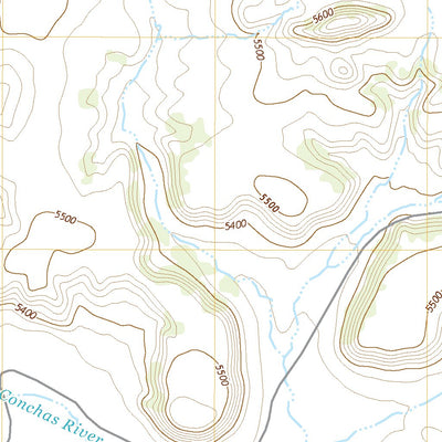 United States Geological Survey Flagstone Mountain, NM (2020, 24000-Scale) digital map