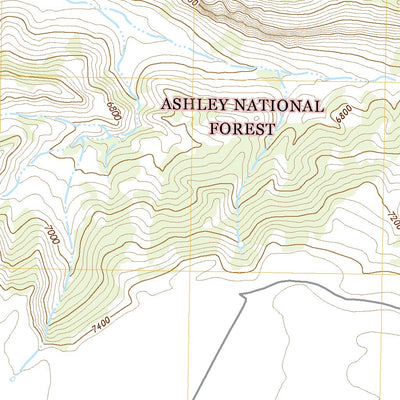 United States Geological Survey Flaming Gorge, UT (2020, 24000-Scale) digital map