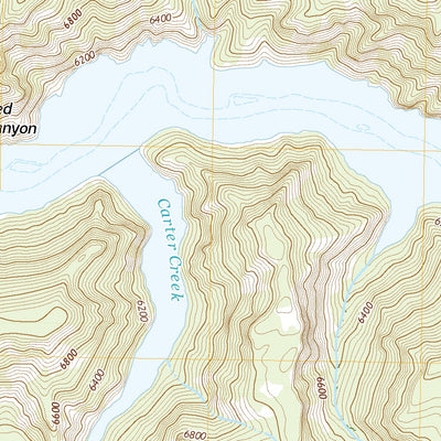 United States Geological Survey Flaming Gorge, UT (2020, 24000-Scale) digital map