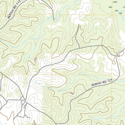 United States Geological Survey Flat Creek, LA (2020, 24000-Scale) digital map