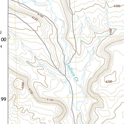 United States Geological Survey Flat Top Hill, WY (2021, 24000-Scale) digital map