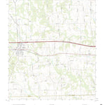 United States Geological Survey Flatonia, TX (2022, 24000-Scale) digital map