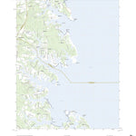 United States Geological Survey Fleets Bay, VA (2022, 24000-Scale) digital map