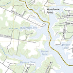 United States Geological Survey Fleets Bay, VA (2022, 24000-Scale) digital map