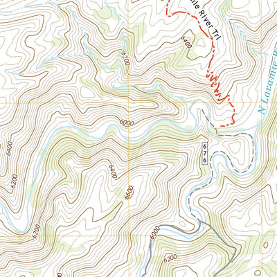 United States Geological Survey Fletcher Park, WY (2021, 24000-Scale) digital map