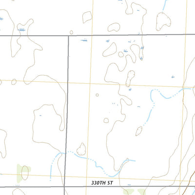 United States Geological Survey Flom SE, MN (2022, 24000-Scale) digital map