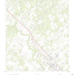 United States Geological Survey Floresville, TX (2022, 24000-Scale) digital map