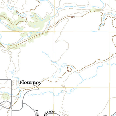 United States Geological Survey Flournoy, CA (2021, 24000-Scale) digital map