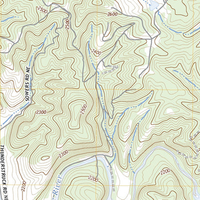 United States Geological Survey Floyd, VA (2022, 24000-Scale) digital map
