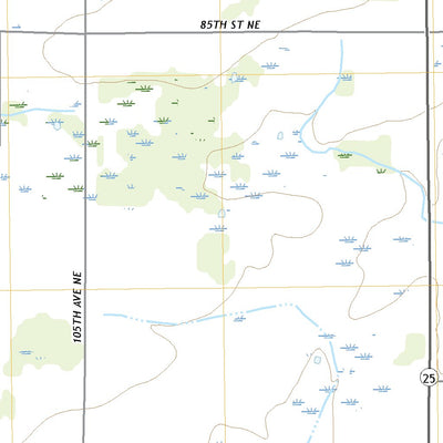 United States Geological Survey Foley, MN (2022, 24000-Scale) digital map