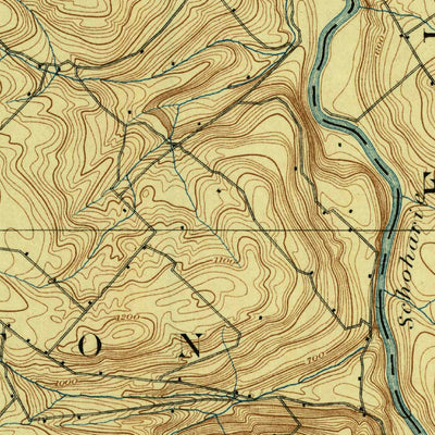 United States Geological Survey Fonda, NY (1896, 62500-Scale) digital map