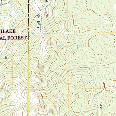 United States Geological Survey Fool Creek Peak, UT (2020, 24000-Scale) digital map