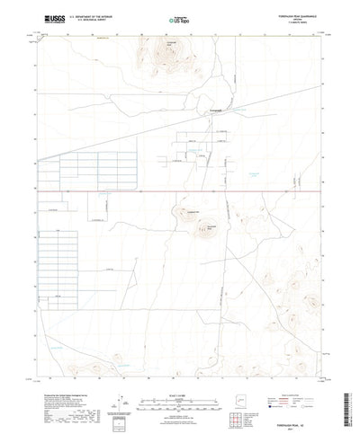 United States Geological Survey Forepaugh Peak, AZ (2021, 24000-Scale) digital map
