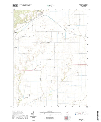 United States Geological Survey Forest City, IL (2021, 24000-Scale) digital map