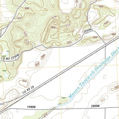 United States Geological Survey Forest City, IL (2021, 24000-Scale) digital map